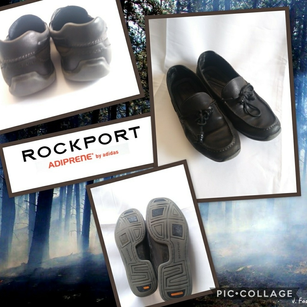 Rockport Adidas Adiprene Loafers Shoes Size 10